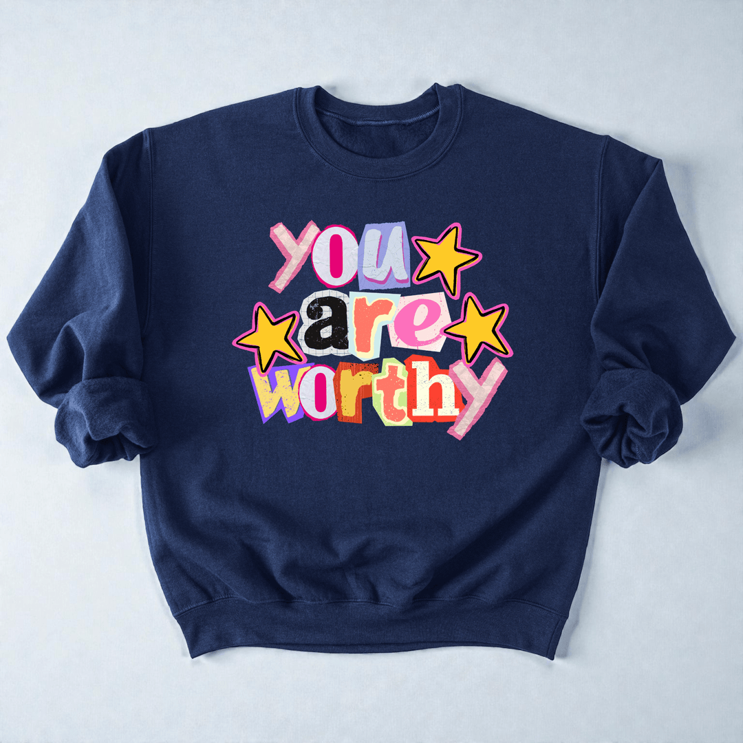 You are Worthy Crewneck Sweatshirt - Bunny Knots