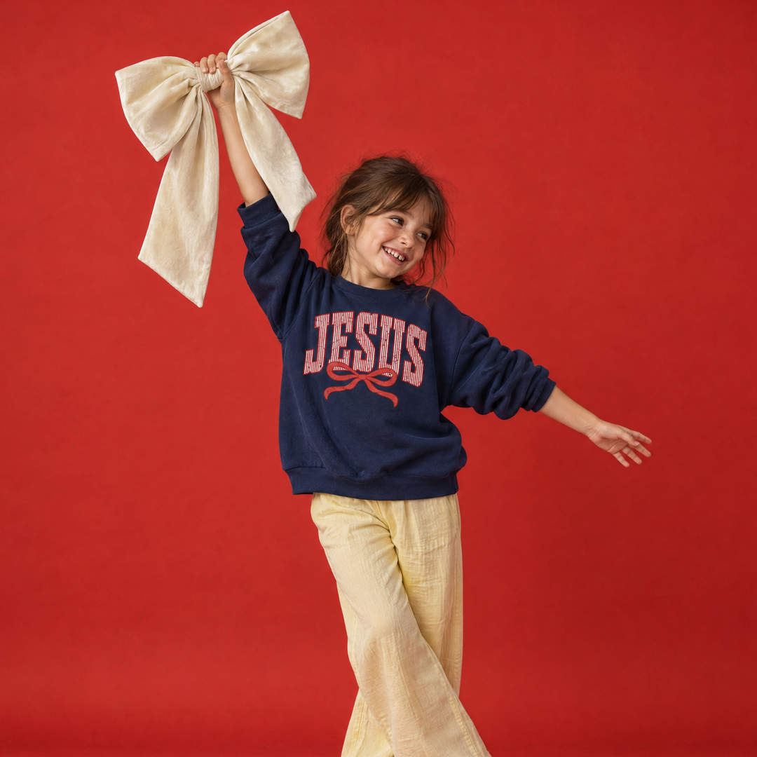BOW To Him Crewneck Sweatshirt