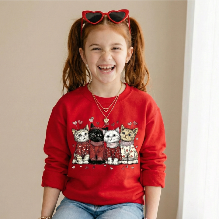 Smitten Kitten Crewneck Sweatshirt
