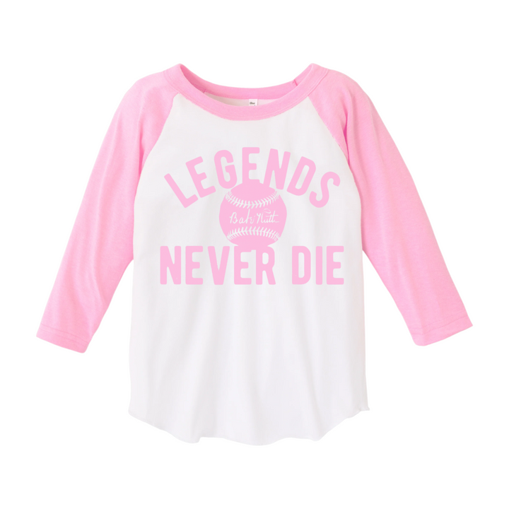 Legends Never Die Raglan