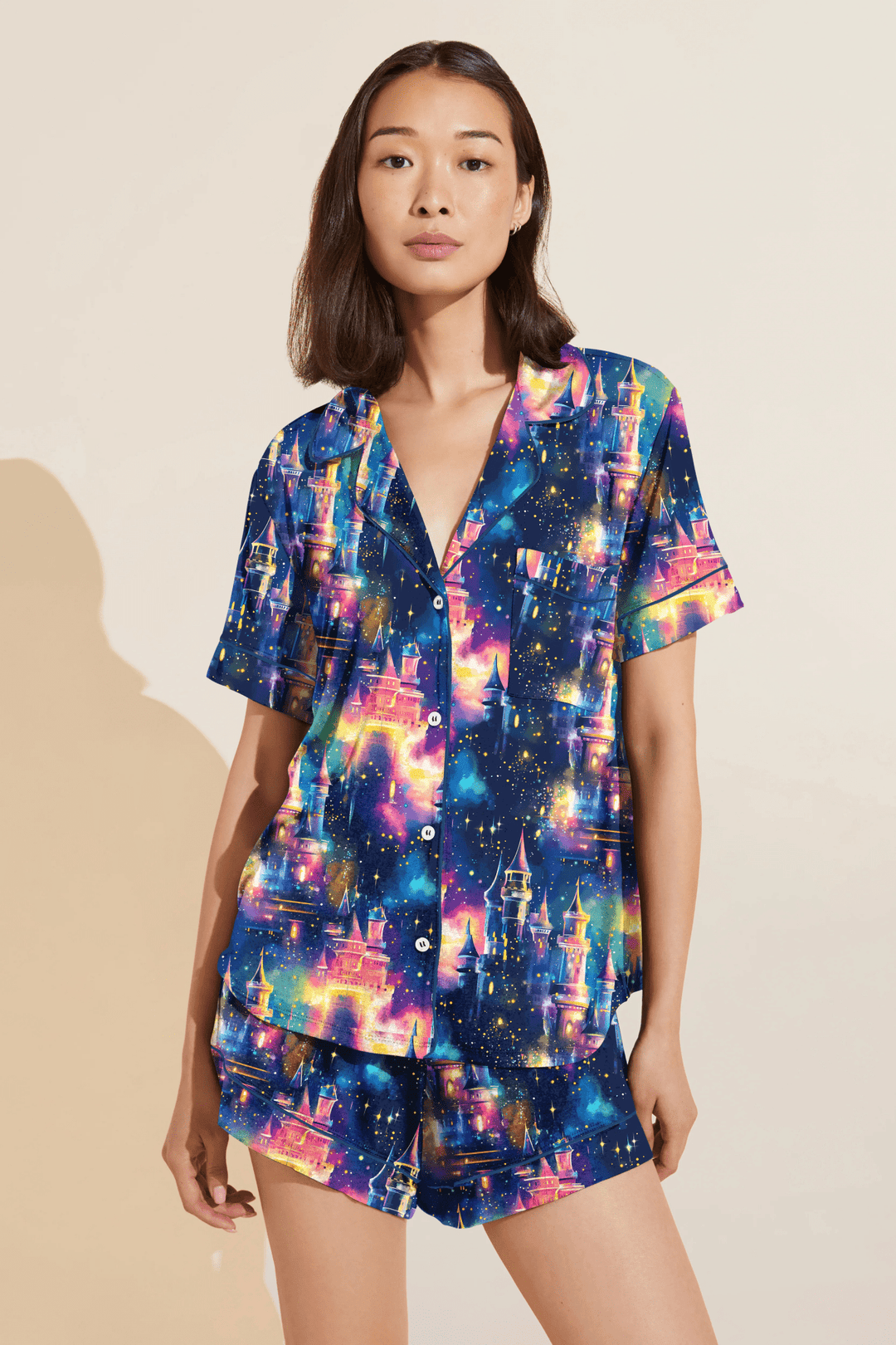 Magical Kingdom | Women's Lounge Short Set - Bunny Knots