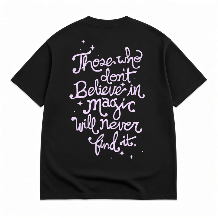 Trust Your Magic Luxe Oversized Drop Sleeve T-Shirt