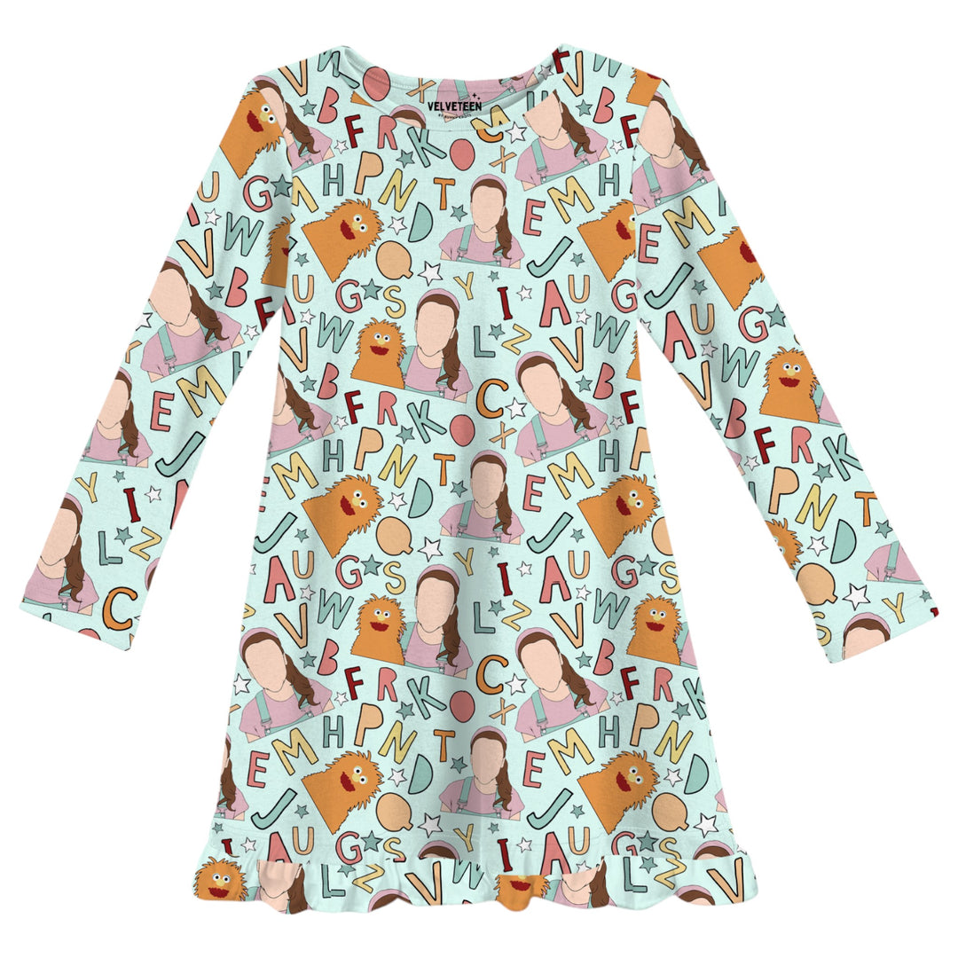 Can You Say Mama? | Bamboo Ruffle Gown - Bunny Knots