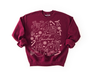 Christmas Doodles Crewneck Sweatshirt