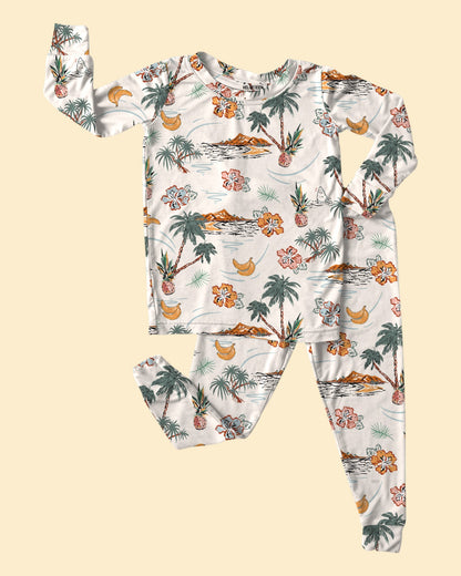 Popoulu Bay | Fitted Bamboo Loungewear Set