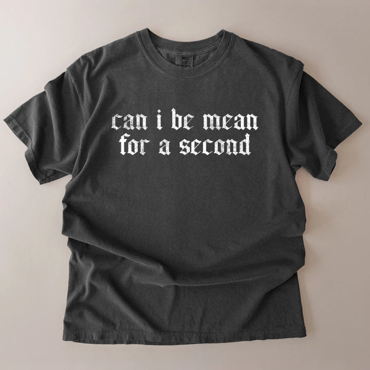 Can I Be Mean For A Second T-Shirt