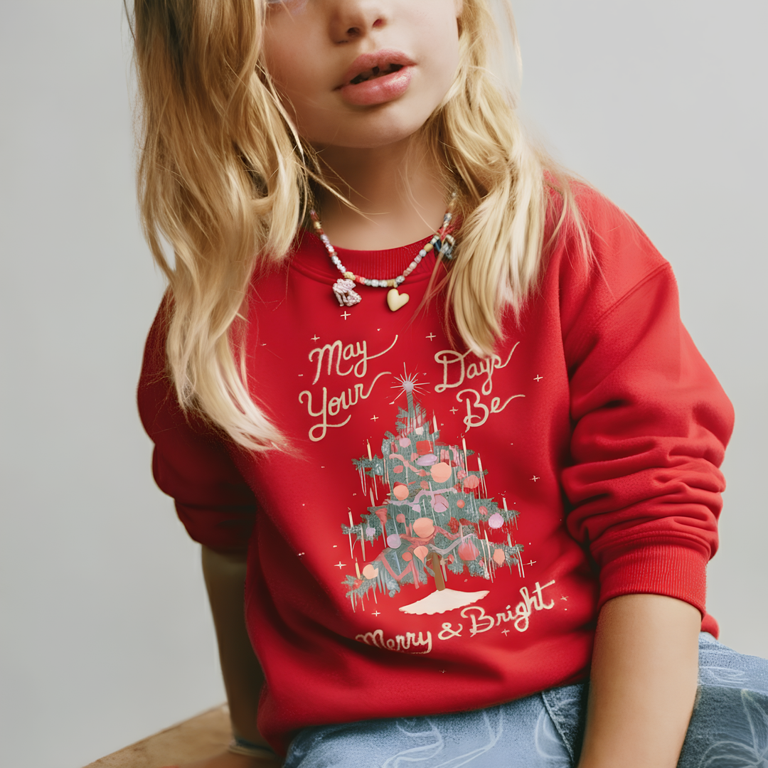 Merry + Bright Crewneck Sweatshirt