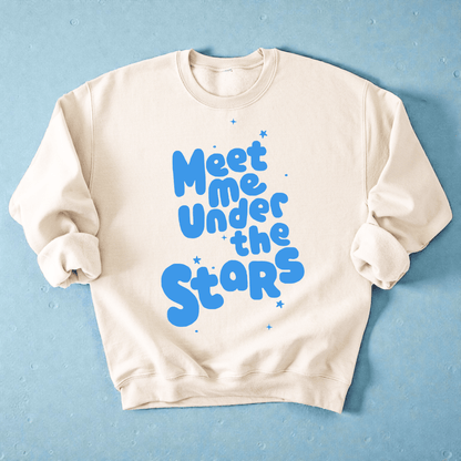 Meet Me Under The Stars Crewneck Sweatshirt - Bunny Knots