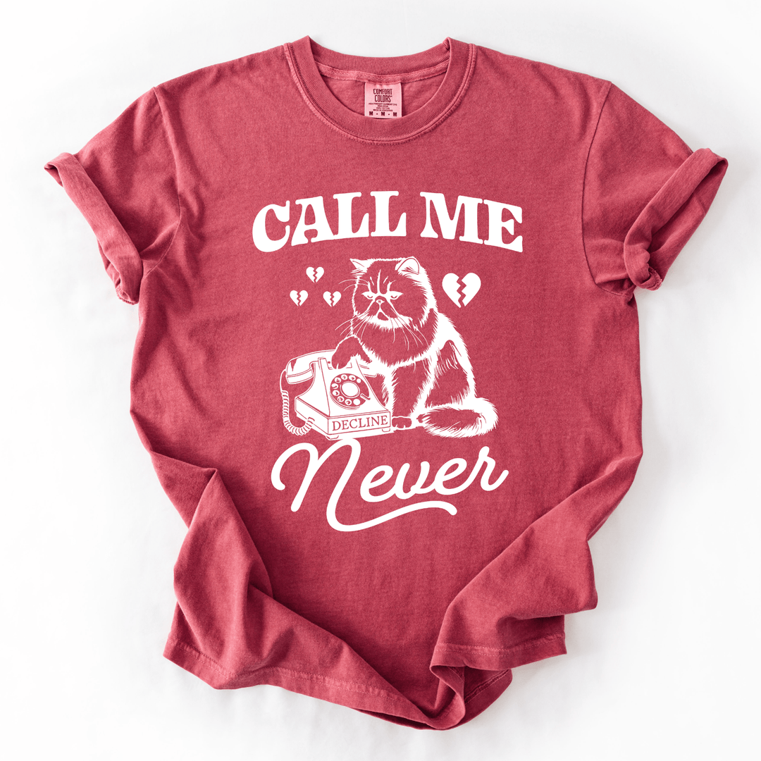 Call Me Never T-Shirt - Bunny Knots