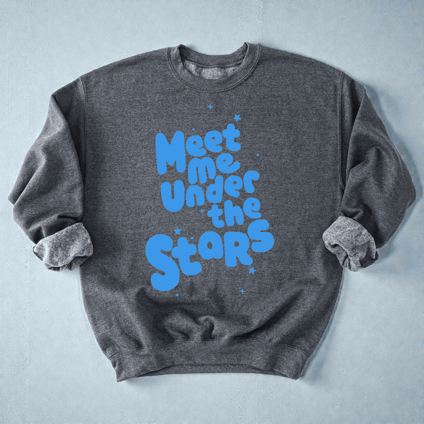 Meet Me Under The Stars Crewneck Sweatshirt - Bunny Knots