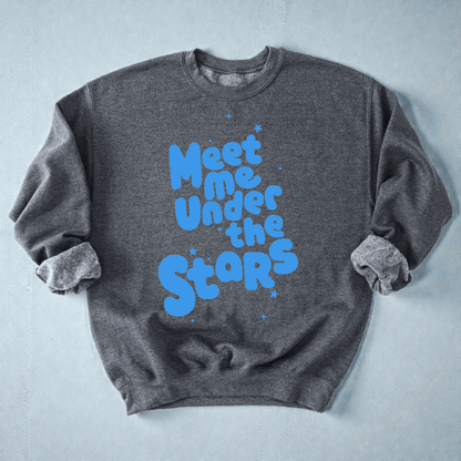 Meet Me Under The Stars Crewneck Sweatshirt - Bunny Knots