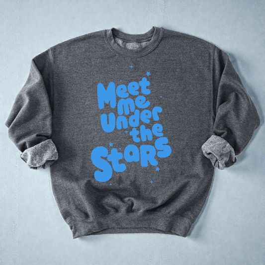 Meet Me Under The Stars Crewneck Sweatshirt - Bunny Knots