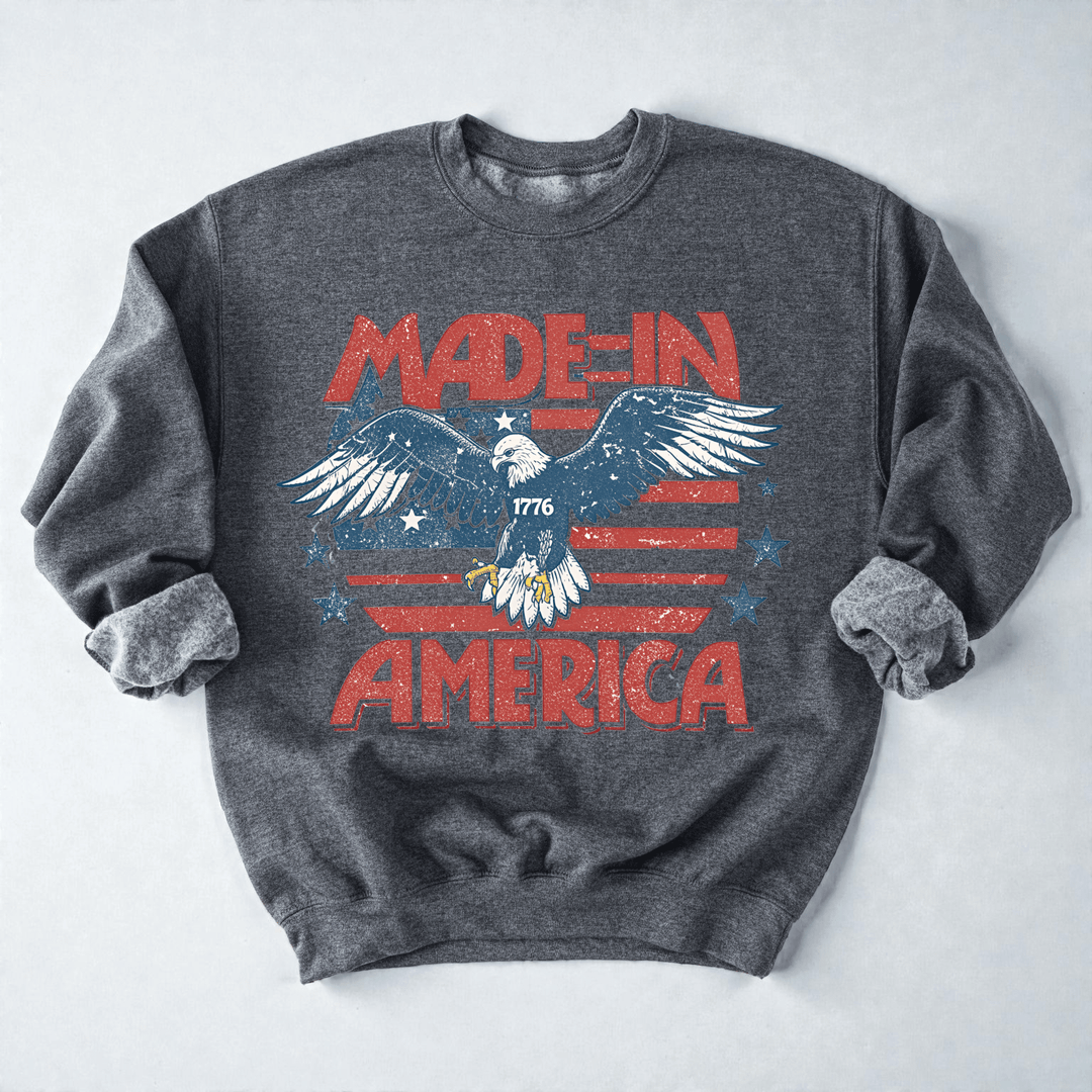Made in America Crewneck Sweatshirt - Bunny Knots