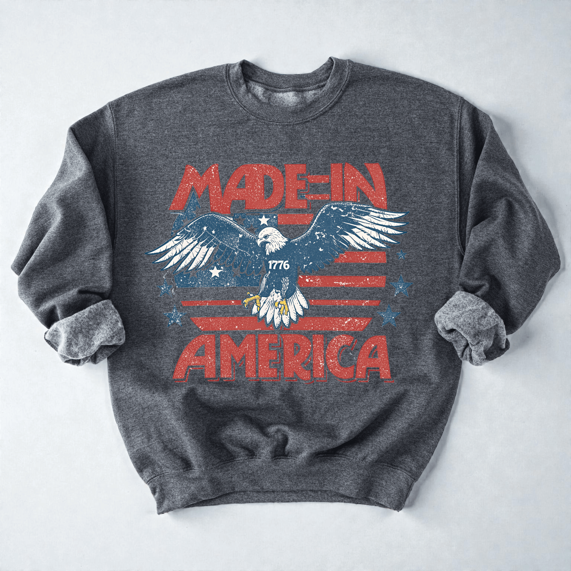 Made in America Crewneck Sweatshirt - Bunny Knots