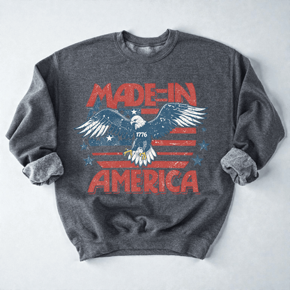 Made in America Crewneck Sweatshirt - Bunny Knots