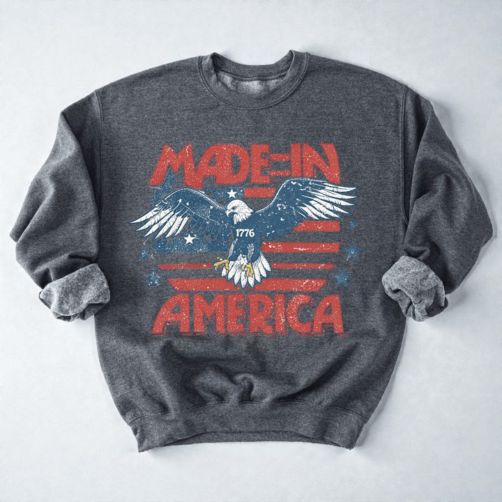 Made in America Crewneck Sweatshirt - Bunny Knots