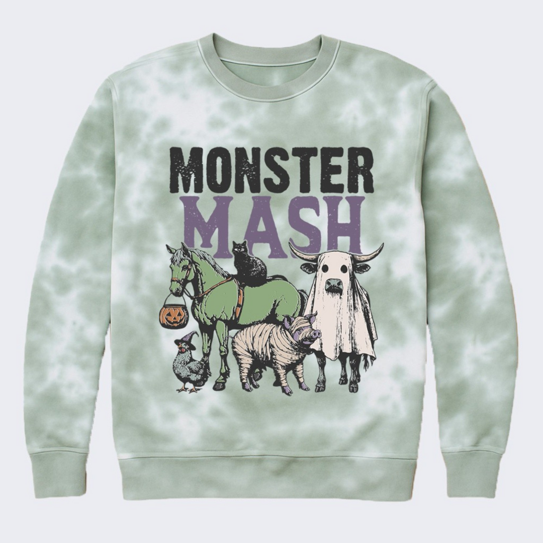 Moonster Mash Tie Dye Sweatshirt