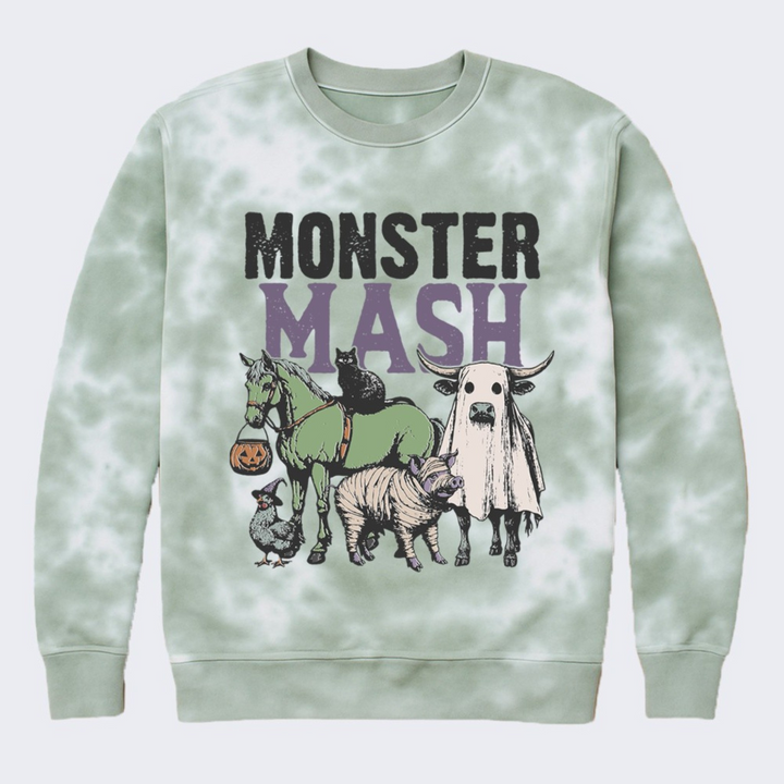Moonster Mash Tie Dye Sweatshirt