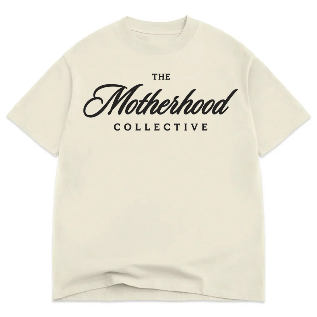 The Motherhood Collective Luxe Oversized Drop Sleeve T-Shirt