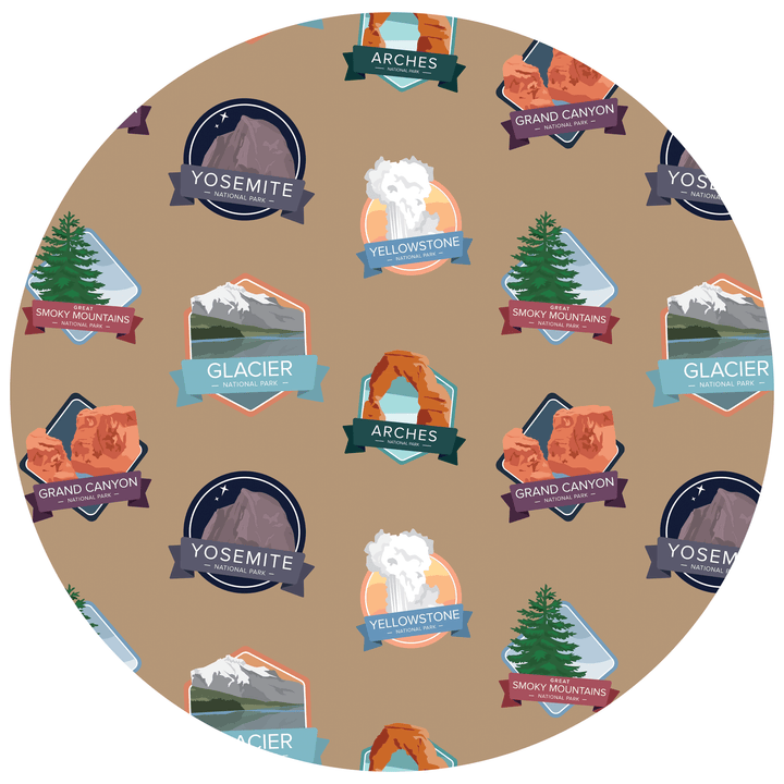 National Parks | Bamboo Loungewear Set - Bunny Knots