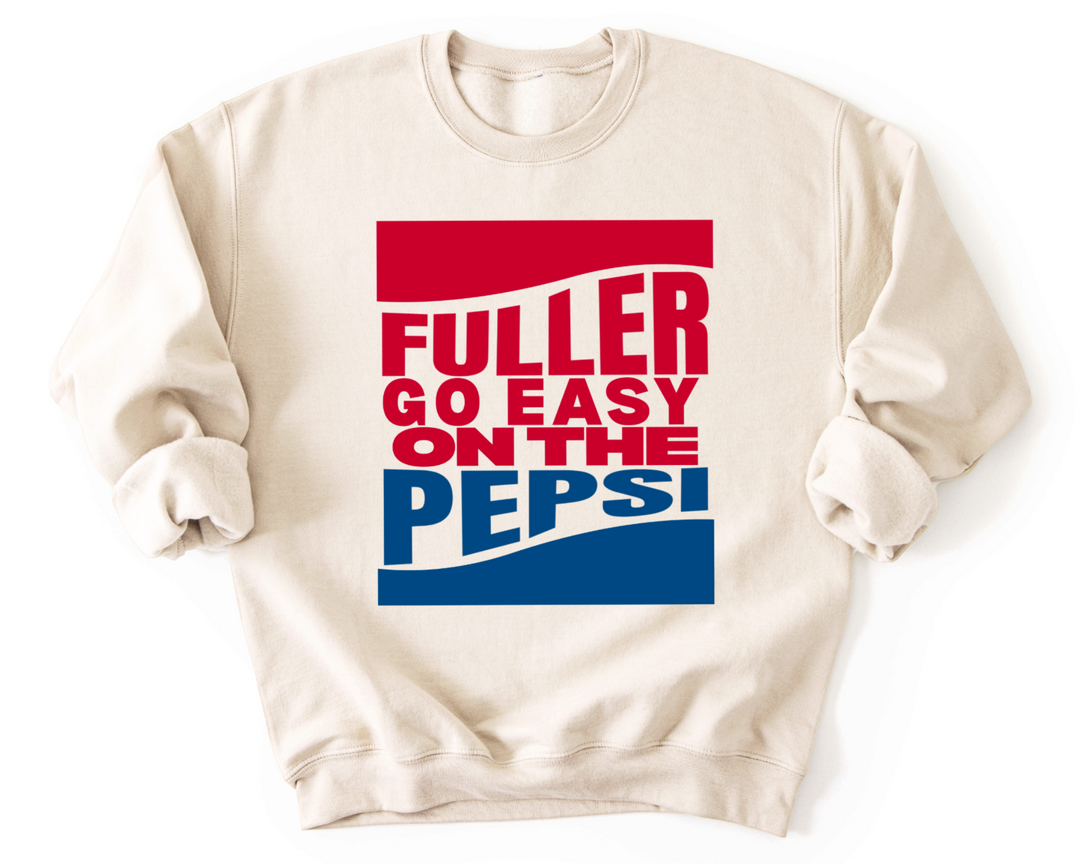 Easy On The Pepsi Crewneck Sweatshirt