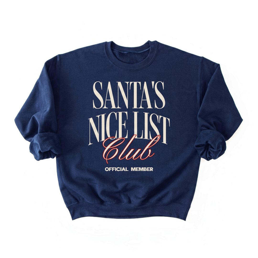 Nice List Club Crewneck Sweatshirt