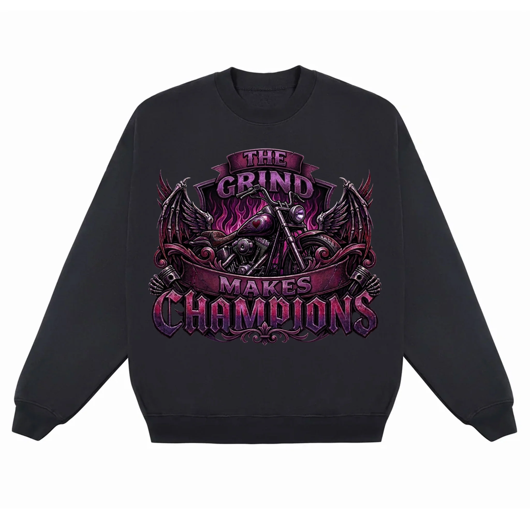 The Grind Crewneck Sweatshirt *NON-RHINESTONE*