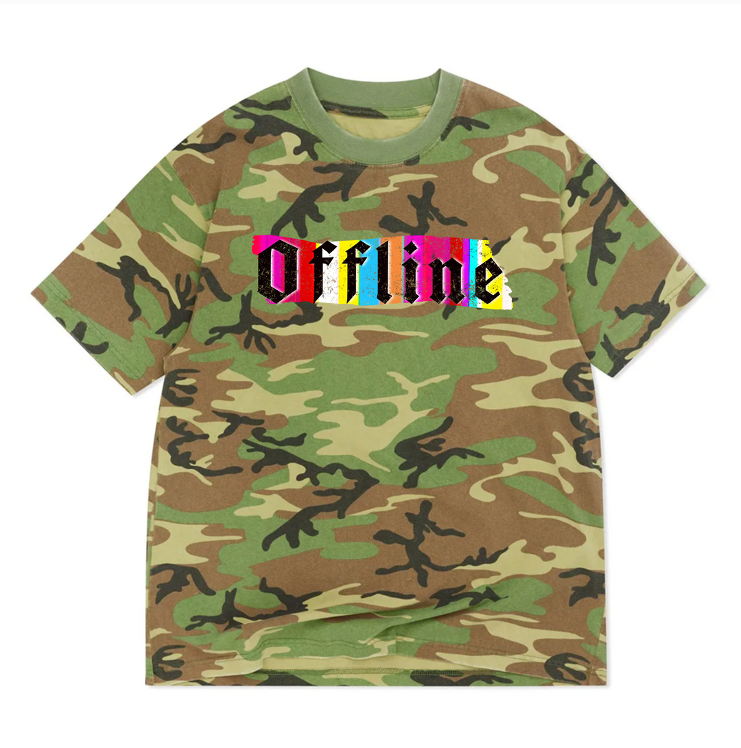OFFLINE Luxe Oversized Drop Sleeve T-Shirt