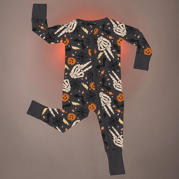 Peace & Pumpkins | Bamboo Zippy - Bunny Knots