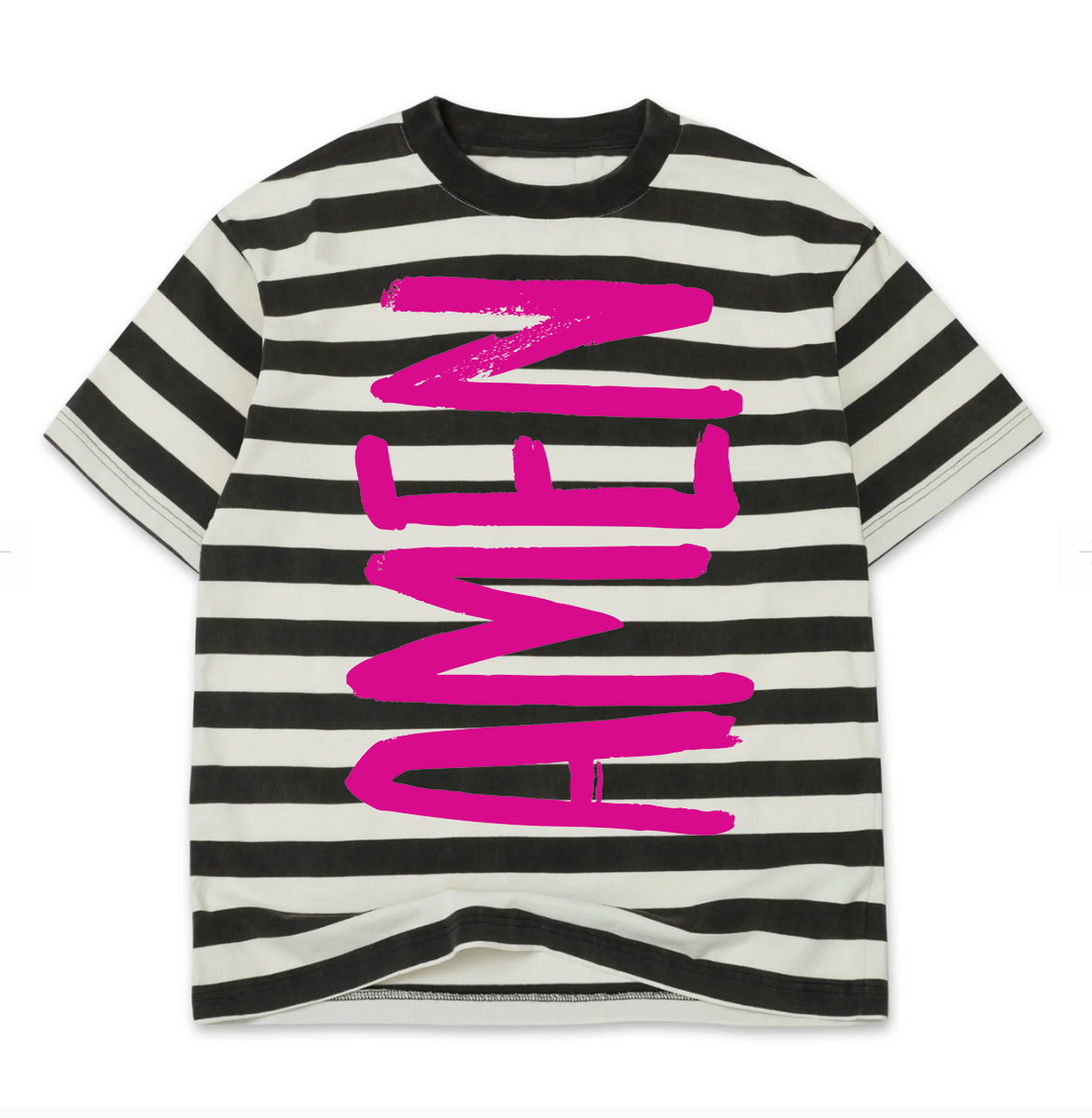 Amen Luxe Oversized Drop Sleeve T-Shirt **RESTOCKED**