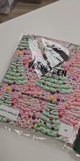 Southern Belle Holiday Town | Fitted Bamboo Long Sleeve Loungewear Set