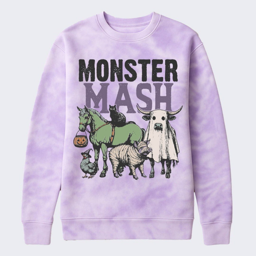 Moonster Mash Tie Dye Sweatshirt