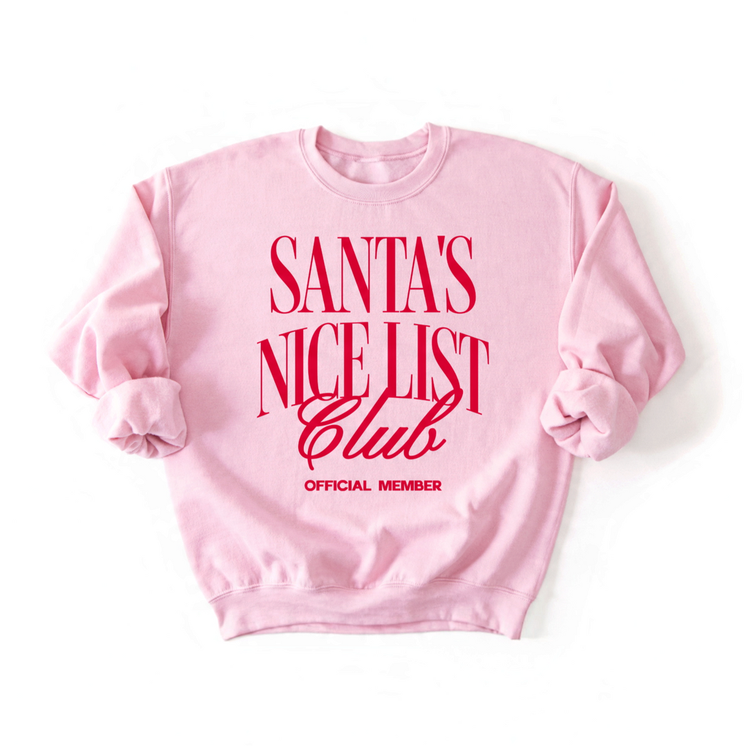Nice List Club Crewneck Sweatshirt