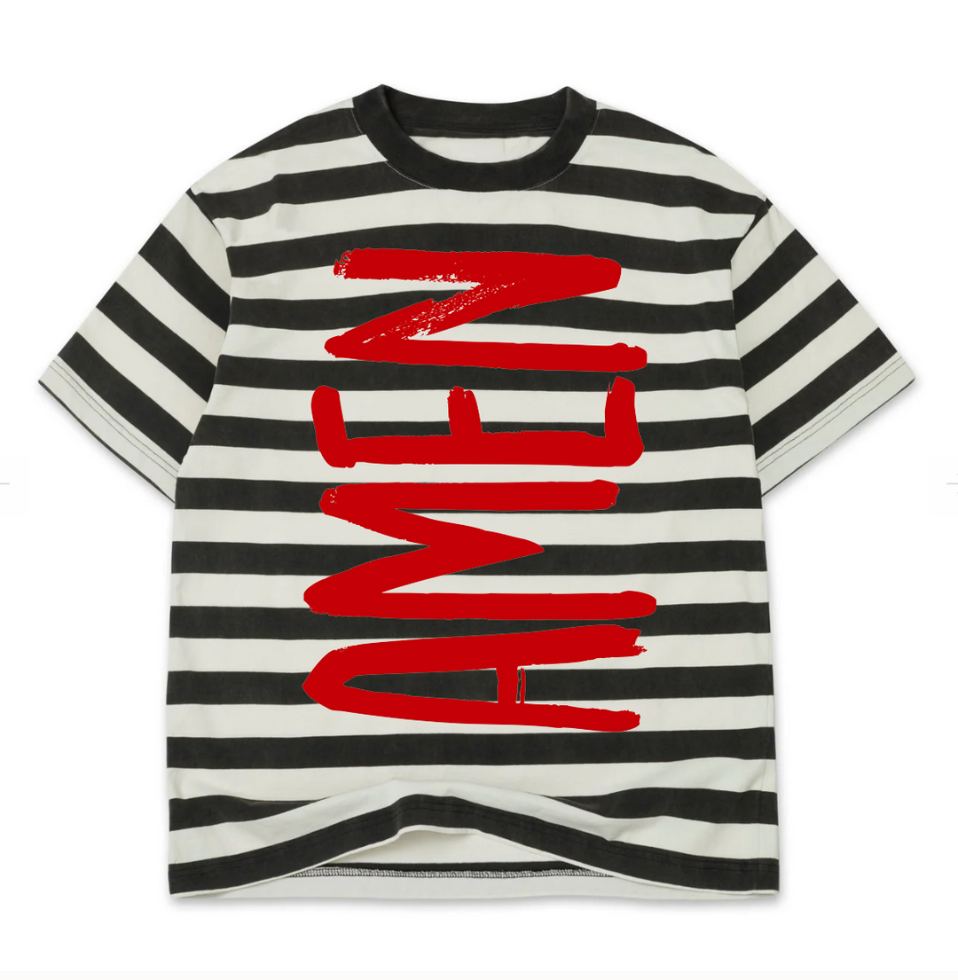 Amen Luxe Oversized Drop Sleeve T-Shirt **RESTOCKED**