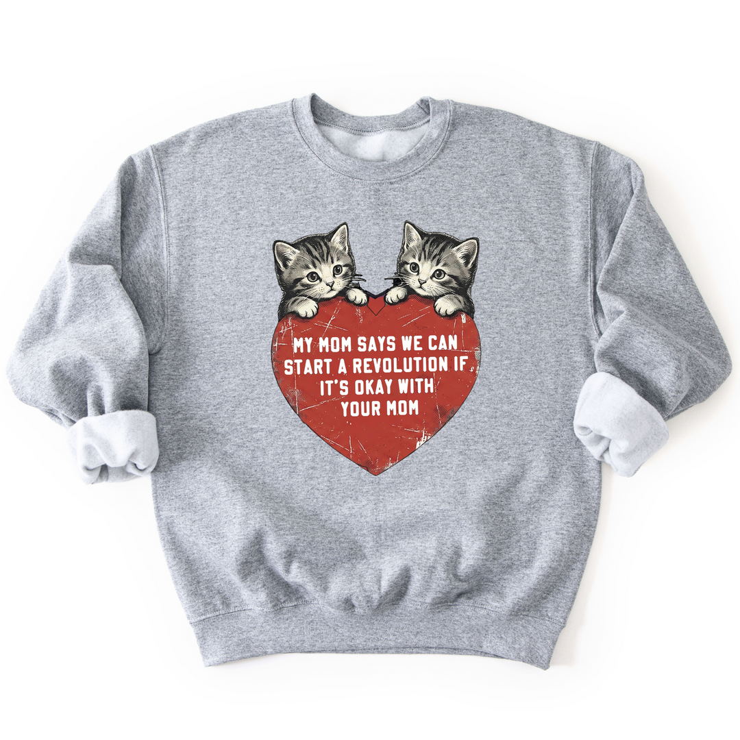 Mom Approved Mutiny Crewneck Sweatshirt