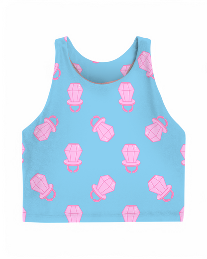 Marry Me JK Modest Crop Athletic Tank