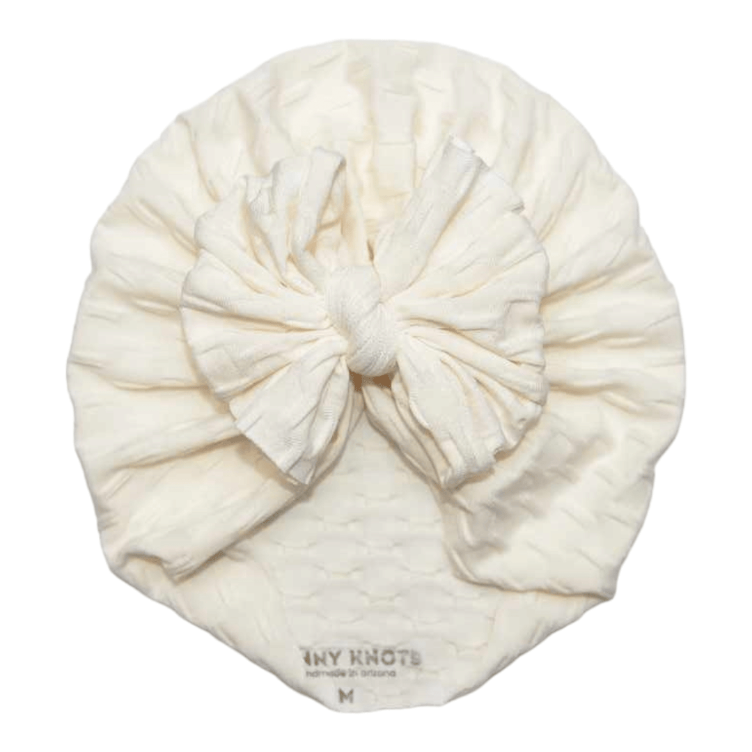 Noona | Toasted Marshmallow | Honeycomb Headwrap - Bunny Knots