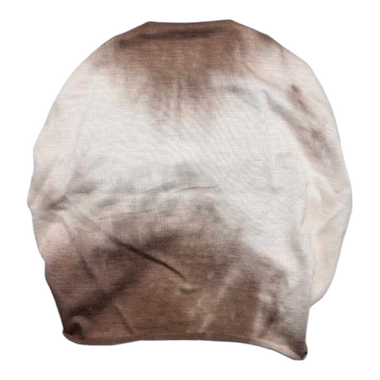 Deliah | Mocha Tie Dye | Classic Knotted Headwrap