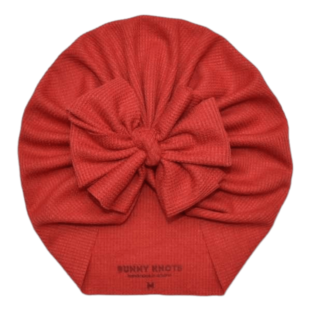 Venetian | Million Dollar Red | Waffle Headwrap - Bunny Knots