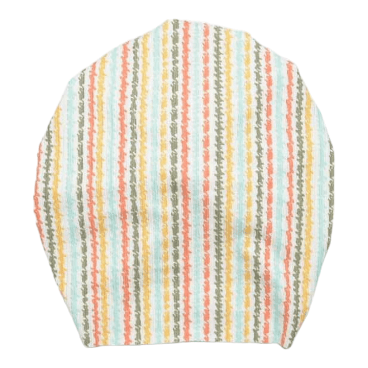 DeeDee | Spring Stripe | Brushed Rib Headwrap - Bunny Knots