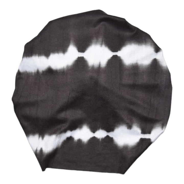 Hani | Black Tie Dye | Classic Headwrap - Bunny Knots