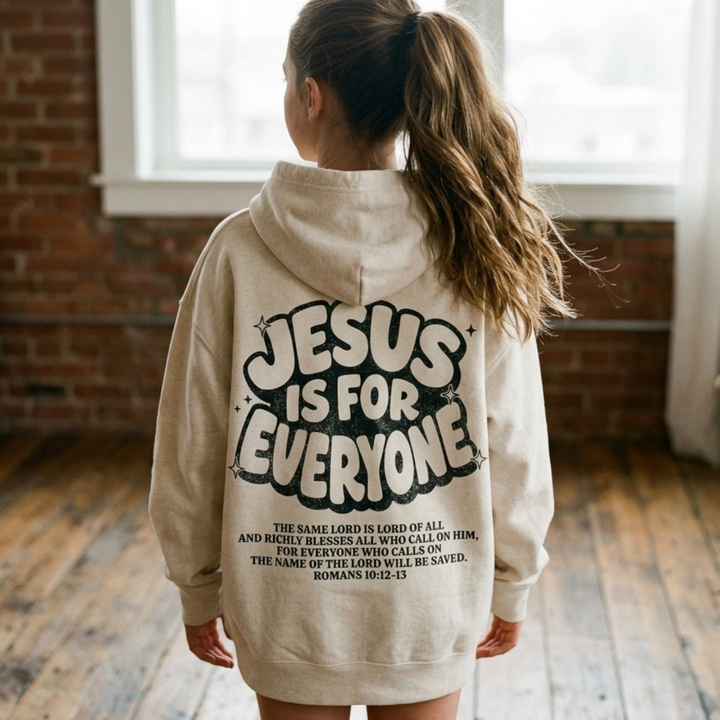 Jesus Is For Everyone Lightweight Hoodie