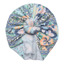 Load image into Gallery viewer, Lolanna | Aloha Paisley | French Terry Knotted Headwrap
