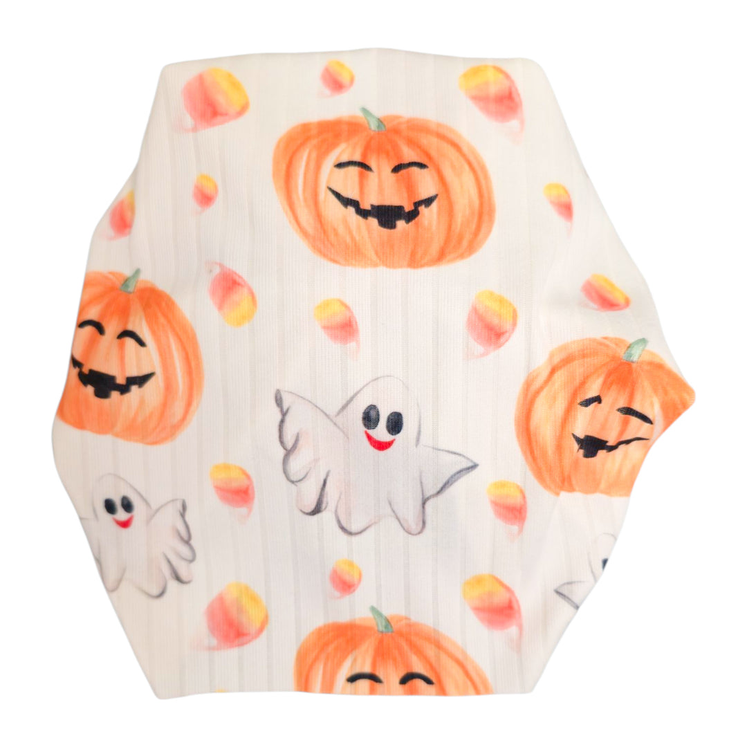 Candy Corn Cutie | Halloween Limited Edition | Ribbed Headwrap - Bunny Knots