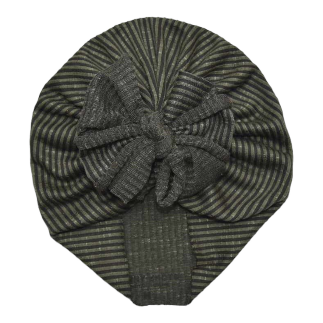 Cresencia | Mountain Olive | Chunky Rib Sweater Headwrap