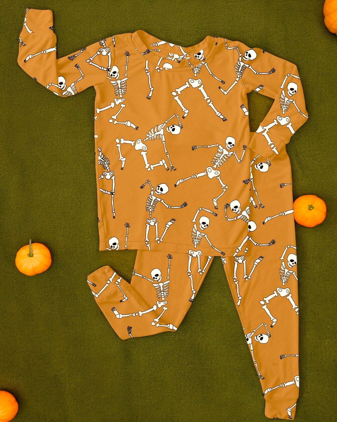 Scary Spooky Skeletons | Bamboo Loungewear Set - Bunny Knots