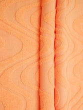 Load image into Gallery viewer, Tangie | Pastel Orange | Terry Embossed Headwrap
