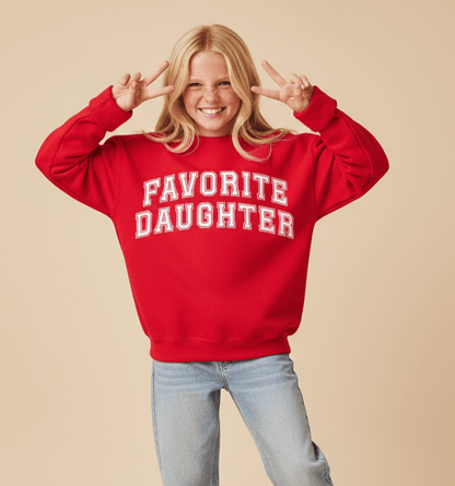 Favorite Daughter Crewneck Sweatshirt - Bunny Knots