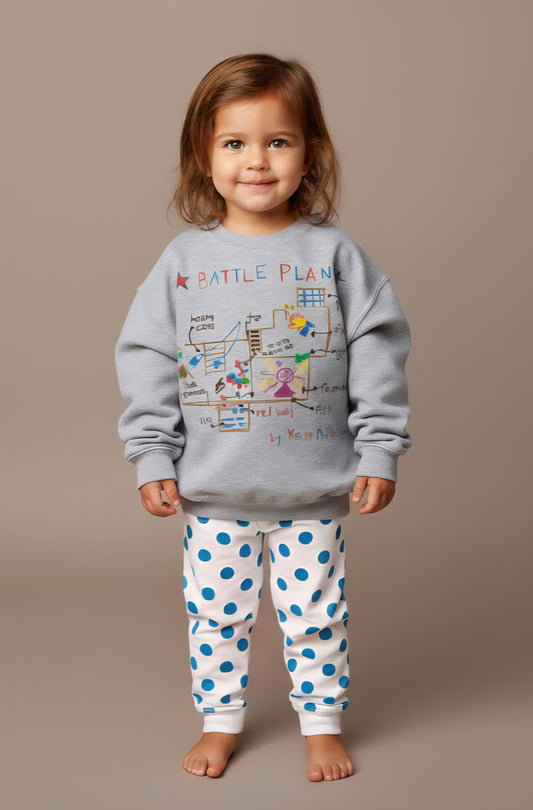Home Alone Battle Plan Crewneck Sweatshirt