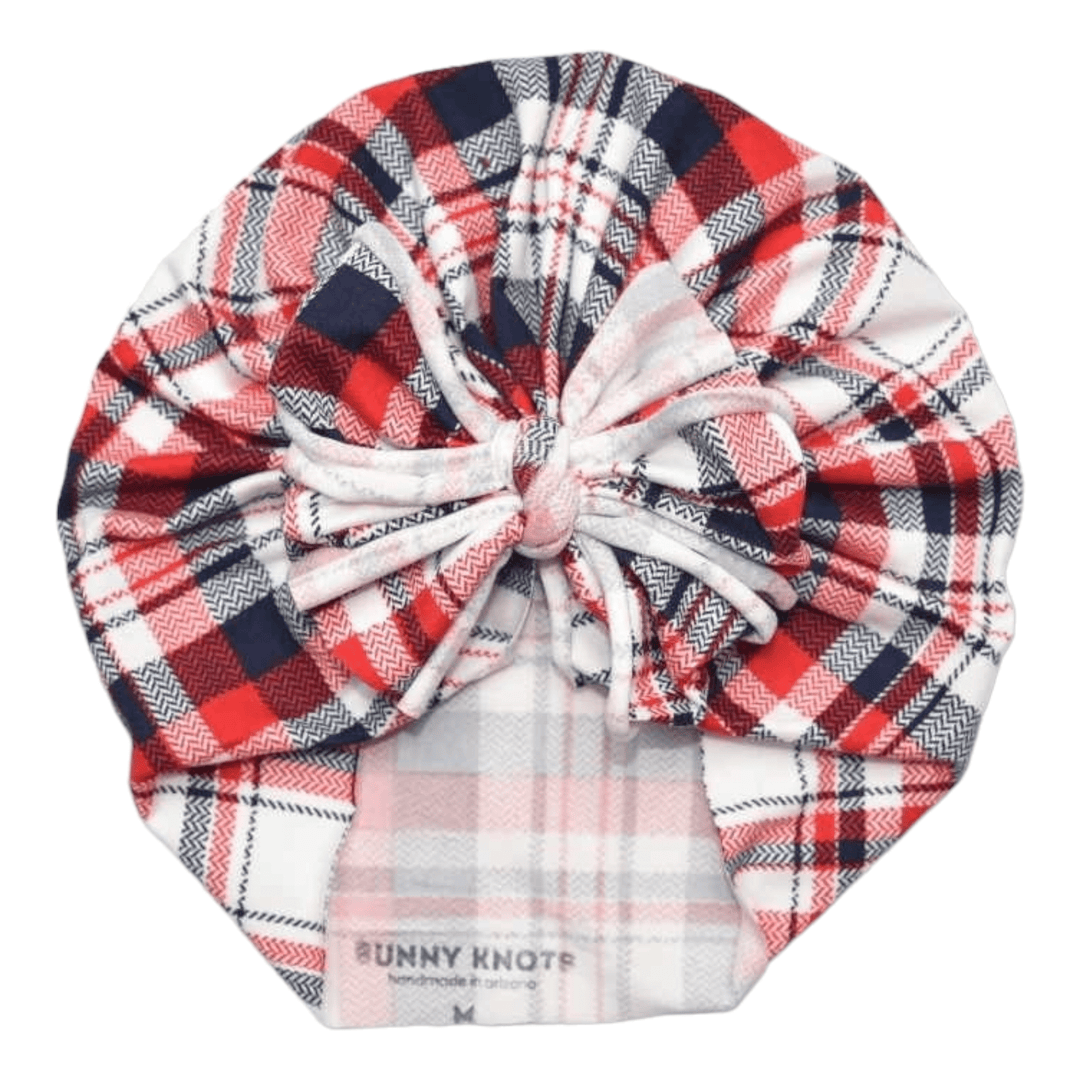 Tallison | Plaid | Classic Headwrap - Bunny Knots